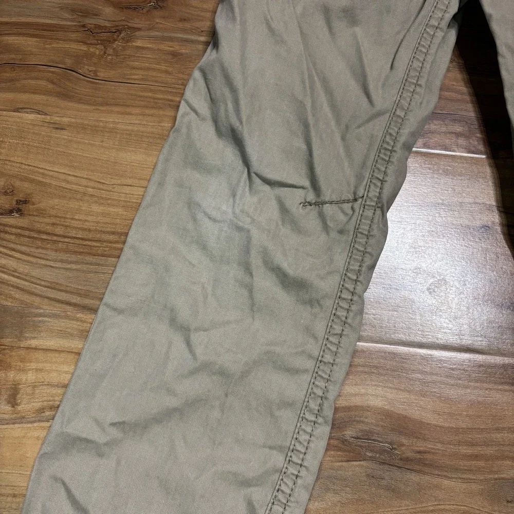 Carter's Kids Boys Sz 6 Brown Khakis Pull On Pants Functioning‎ Drawstring